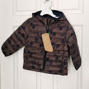 New Gap Disney Mickey Mouse puffer coat